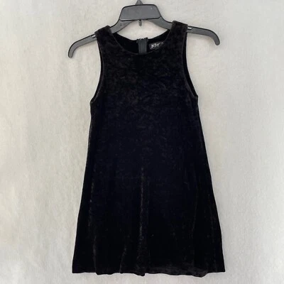 Vestido Betsy Johnson Para Mujer Talla S Negro Calce y Acampanado Cuello Redondo Elastizado Terciopelo Foto 1 de 4