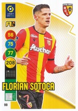 099 SOTOCA FLORIAN # RC.LENS # FRANCE CARD ADRENALYN LEAGUE 1 2022 SANDWICHES