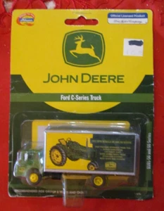 HO Athearn John Deere Ford 50/60 Series Box Truck - Picture 1 of 2