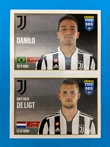 Figurine Panini Fifa 365 2021-22 2022 n.262 Danilo/De Ligt JUVENTUS - Imagen 1 de 1