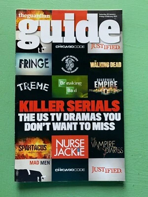 THE GUIDE magazine 29-January-2011 US TV Drama Hairy Bikers Metallica Skepta - Image 1 of 2