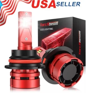 Torchbeam T2 9004 HB1 LED Headlight Bulb Kit High/Low Beam 6500K Bright White - Picture 1 of 15