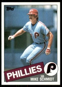 1985 TOPPS #500 MIKE SCHMIDT - PHILADELPHIA PHILLIES - Picture 1 of 1