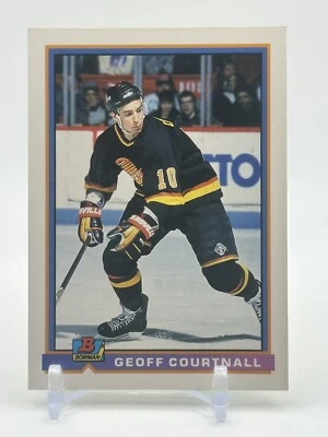 1991-92 Bowman Geoff Courtnall #318 - Image 1 of 2