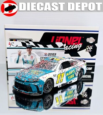 DENNY HAMLIN 2024 DOVER WIN VERSIÓN DE CARRERAS MAVIS 1/24 ARCO DIECAST Foto 1 de 4