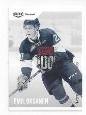 2017-18 Regina Pats (WHL) Emil Oksanen 