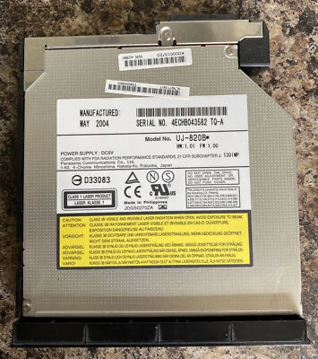 UJ-820B DVD±RW Toshiba A70 , A75, P30, P35 K000013720 - Image 1 of 4