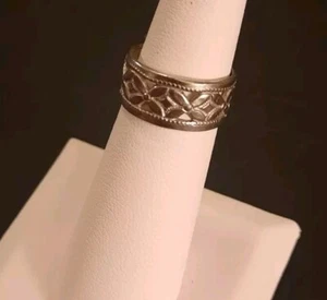 Sterling ESPO Ring Wedding Band Small - Picture 1 of 6