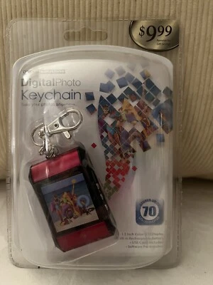 New Sealed Digital solutions Color LCD 1.5" Digital Picture Photo Keychain - Image 1 of 2