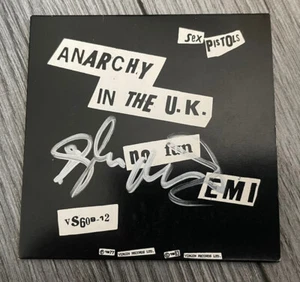 SEX PISTOLS - Anarchy UK - Mini CD 3 Inch - SIGNED Glen Matlock - Punk Rock - Picture 1 of 3
