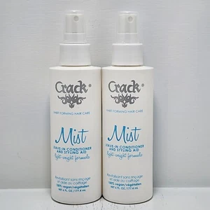 Crack Mist Spray Leave-In Conditioner 6 fl oz | Pack of 2 | New | Free Shipping - Picture 1 of 1