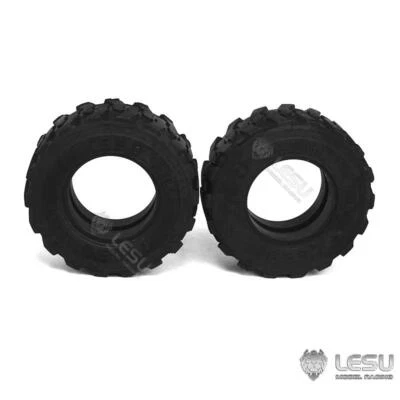Wheel Tires Tyres for LESU 1/14 RC Hydraulic Skid Steer Loader Model Car Part - Image 1 of 4