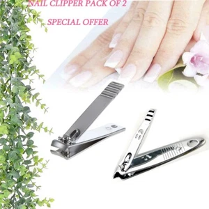 Toe Nail Clippers For Thick Hard Nails Duty Cutter Stainless Steel - Picture 1 of 3