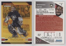 2003-04 Bowman Chrome Draft Picks & Prospects Gold Refractor /50 Sebastien Caron