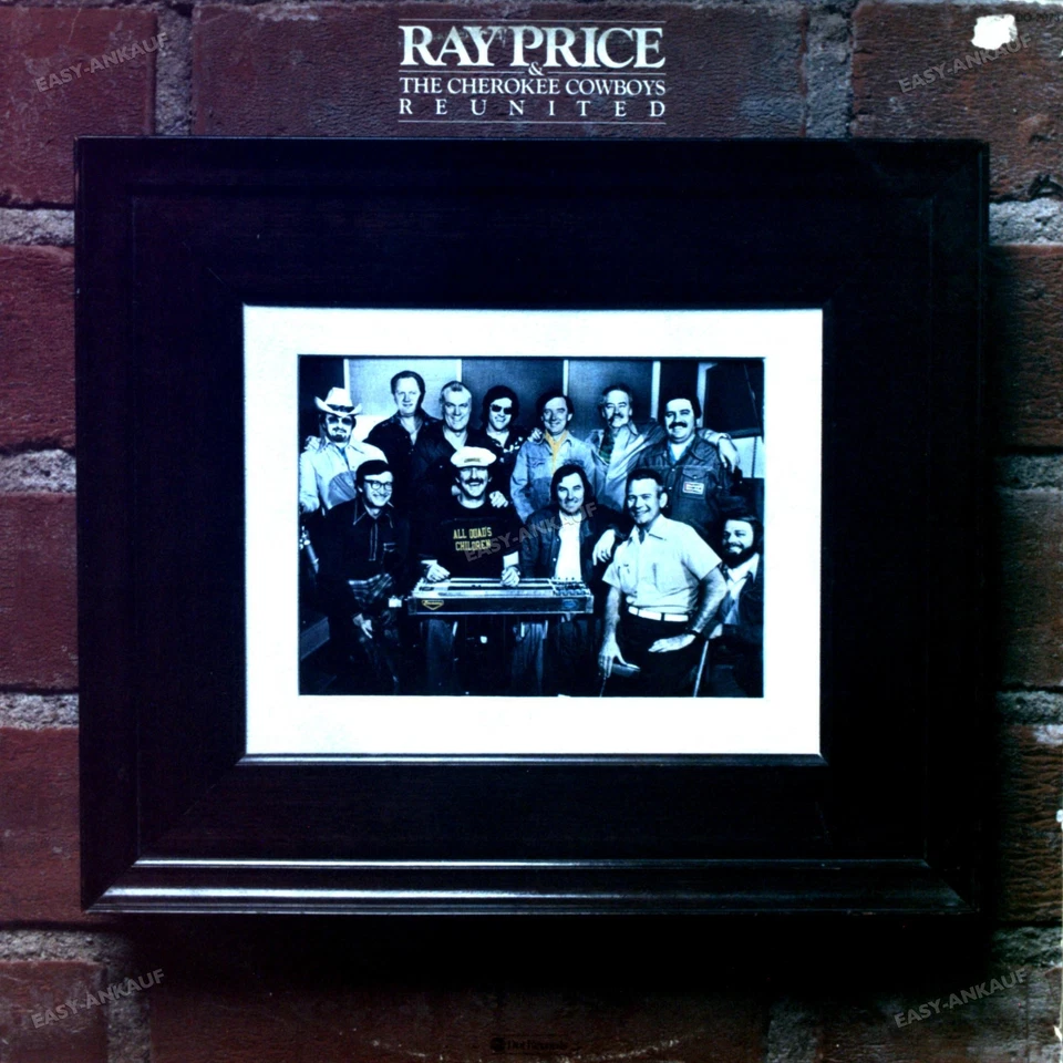 Ray Price & The Cherokee Cowboys - Reunited LP (VG/VG) . - Image 1 of 1