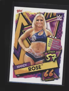 2021 Topps WWE Slam Attax Mandy Rose #95 - Picture 1 of 1