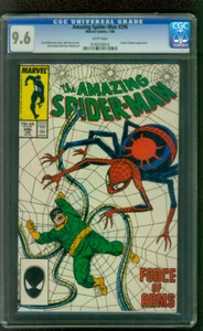 Amazing Spider Man 296 CGC 9.6 Doc Ock John Byrne cover 1/1988 White Pgs - Picture 1 of 5