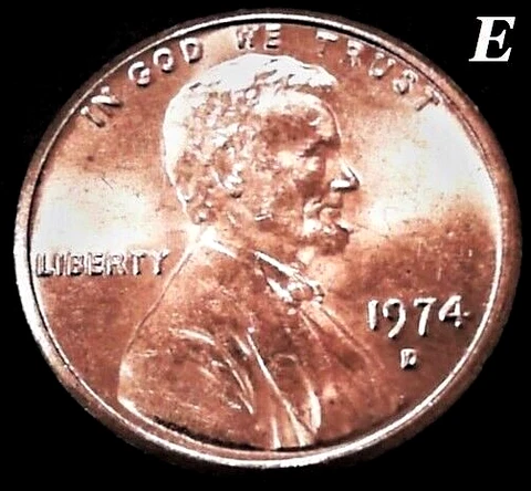 1974-D/D Lincoln Memorial Cent DDO RB AU Cover