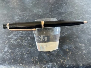 Vintage MONTBLANC Pix 376 Push Propelling Pencil in Classic Black with Gold Trim - Picture 1 of 17
