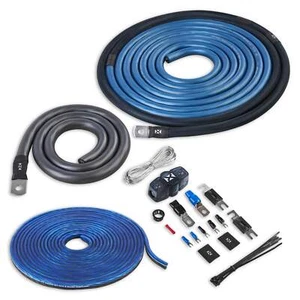 XAPK0 Full Spec 1/0 Gauge 100% OFC Amplifier Power Wiring Kit for Amplifiers up - Picture 1 of 10
