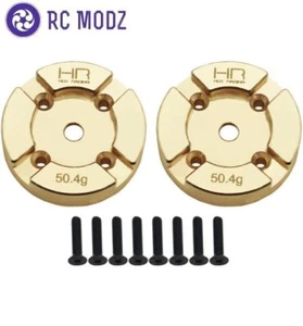Hot Racing UTBM21CH Axial 1/18 UTB18 Capra 50.4g Brass Currie F9 Portal Knuckles - Picture 1 of 3