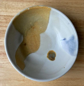 STONE SOLDIER POTTERY 5.75" Abstract Stoneware Bowl - Vermont - VGUC - Picture 1 of 3