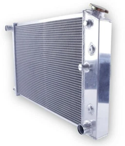 4 Row Radiator For Chevy Camaro Monte Carlo Nova Impala Cutlass Caballero 70-87 - Picture 1 of 12