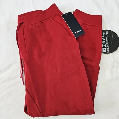 Pantalones de chándal Lululemon Classic Fit polar CLCN College carmesí para hombre talla grande Foto 1 de 4