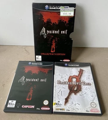 Resident Evil 4 Collector’s Edition, Resident Evil Zero Nintendo GameCube, PAL - Image 1 of 4