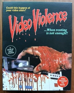 Video Violence 1 & 2 Terror Vision Blu-Ray RARE OOP Slipcover NEW Gore 80s - Picture 1 of 3