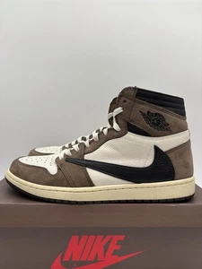 Size 11.5 - Air Jordan 1 High OG x Travis Scott Mocha 2019 - Picture 1 of 7