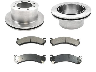 Тормозная колодка и комплект ротора для 2007-2010 GMC Sierra 3500 HD задние 45137GKZM 2008 - Изображение 1 из 2