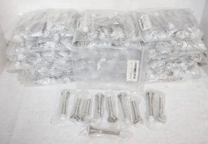 22 Packungen à 10 Stück 3,35 Zoll Feder Gebürstetes Nickel Türstopper ~ Neu ohne Karton - Bild 1 von 16