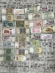 Collection Of Old Paper Money - Picture 1 of 7