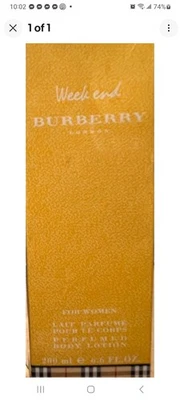 Парфюмированный лосьон для тела женский Burberry Weekend 6,6 унции/200 мл - Изображение 1 из 4