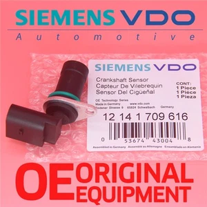 NEW CRANK CRANKSHAFT POSITION SENSOR 12141709616 for BMW E36 E46 330Ci X3 X5 Z3 - Picture 1 of 12