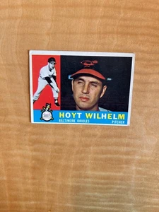 1960 TOPPS BASEBALL #395 HOYT WILHELM!! $1 SHIPPING!! - Picture 1 of 2