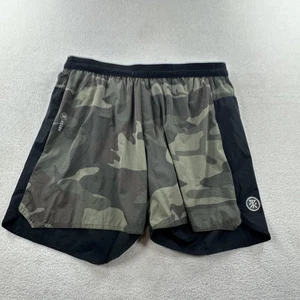 Roark Shorts Mens Small Black Camo Run Amok Alta 5" Athletic Running - Picture 1 of 12
