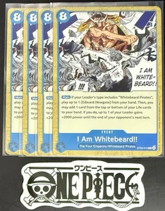 4x One Piece ST22-015 C ¡¡¡Soy Barbablanca!!! - Inglés - Regular - Juego - Casi Nuevo/Muy Nuevo - Imagen 1 de 1