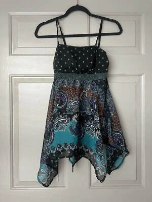 Top de mujer vintage años 00 con lazo Foto 1 de 4