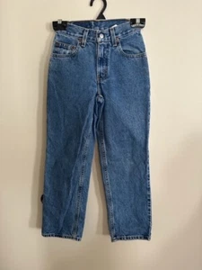 Vintage Levi's 550 Kids Sz 10 Regular Denim Jeans 25x25in - Picture 1 of 8
