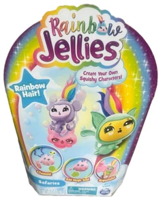 Rainbow Jalies Safaries Rainbow Hair Crea tu propio personaje blando Nuevo - Imagen 1 de 2