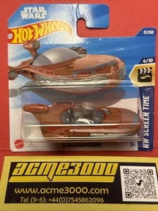 2025 Hot Wheels X-34 LANDSPEEDER Star Wars HW Screen Time RED 4/10 31/250 HYW84 - Picture 1 of 2