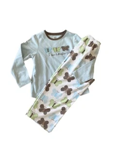 Carter’s I Love Butterflies Two Piece Sleepwear Girls Size 5T - Picture 1 of 6