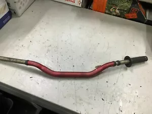 2009 09 YAMAHA YZ 450F YZ450F RENTHAL 996 TWINWALL RED HANDLEBARS FAT BARS - Bild 1 von 2