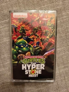 TEENAGE MUTANT NINJA TURTLES: THE HYPERSTONE HEIST - Cassette Tape SOUNDTRACK - Picture 1 of 3