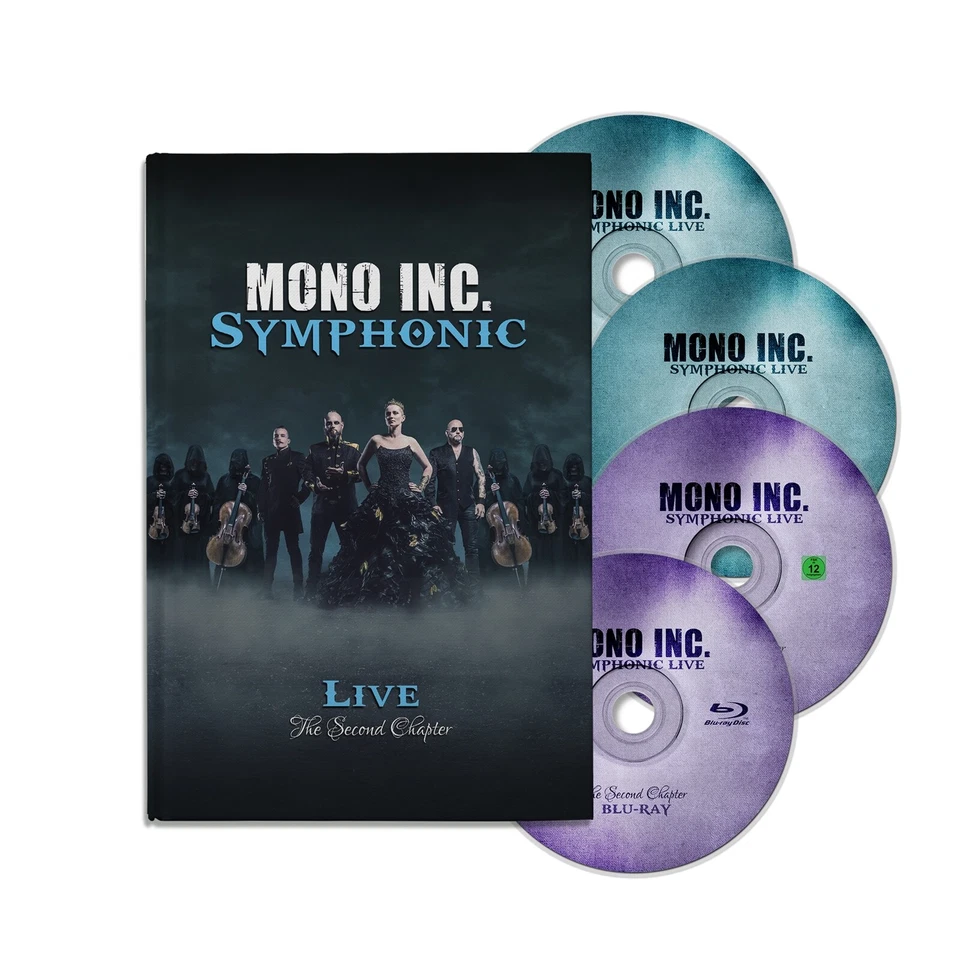 MONO INC. Symphonic Live - The Second Chapter 2CD+DVD+BluRay MediaBook 2024 - Bild 1 von 2