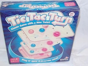 Tic-Tac-Turn Game by Briarpatch Board Game Tic Tac Turn 3D Skills NEW - Picture 1 of 7