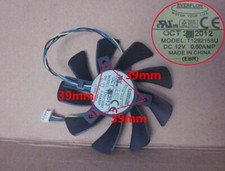 For ASUS GTX460 HD6790 4-pin interface graphics card fan T129215SU 4-Pin 