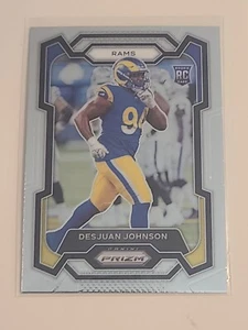 2023 Panini Prizm Desjuan Johnson Rookie Card - Los Angeles Rams - Picture 1 of 1
